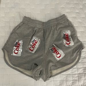 Queen of sparkles Diet Coke shorts size small